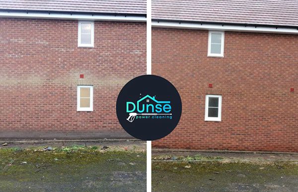 Brick & Render Cleaning Before and After
