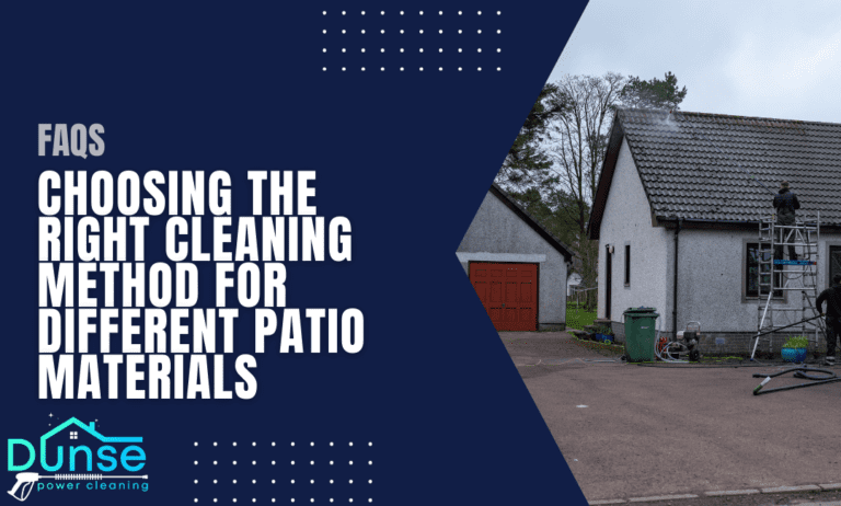 Choosing the Right Cleaning Method for Different Patio Materials