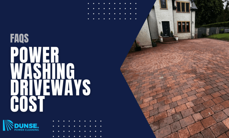 Power Washing Driveways Cost